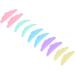 Buy 5 Pairs Silicone Eyelash Perming Shields - Colorful Lash Lift Pad Set for Perfect Makeup - Buy Online on GoSupps.com
