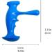 Point Pressure Massage Thumb Saver - Handheld Pain Relief Massager for Back & Body | Blue Massage Tool - Buy Online on GoSupps.com