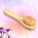 Healtheveryday 1PC Facial Cleaning Exfoliate Brush Facial Skin Care Tool Pore Cleaner Brush with High Grade wood Holder and Soft Bristle