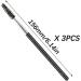 Lmyzcbzl Eyelash & Eyebrow Brush Set - 3 Pcs Portable Eye Brushes for Extension & Lifting - Reusable & Comb for Perfect Results - Buy Online on GoSupps.com