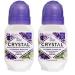 Crystal Mineral Deodorant Roll-On Lavender & White Tea Purple 2.25 Fl Oz (Pack of 2)