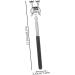 Minkissy 2-Piece Back Scratchers | Stainless Steel Anti-Itching Long Handle Body Scratch Stick - Buy Online on GoSupps.com