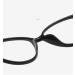 Zhuyiqz Stylish Cat-Eye Reading Glasses - Unbreakable Anti-Blue Light Computer Glasses | Clear View Flat Light Mirror | International Shipping +100 Black - Buy Online on GoSupps.com