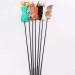 Demarkt Interactive Cat Toys - 3 Piece Feather Magic Wand Set for Indoor Cats & Kittens | Random Color - Buy Online on GoSupps.com