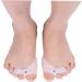 Foot Care Kit: Toe Separators, Gel Sleeves, Alignment Socks & Straightener for Hammer Toes, Bunions & Overlapping Toes - Buy Online on GoSupps.com