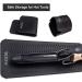 ANGENIL Silicone Heat Resistant Travel Mat Pouch for Hair Straightener and Curling Iron - Professional Hair Tools Holder, Black - Buy Online on GoSupps.com