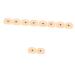 MAGICLULU Practical Eye Skin 5 sets Artificial Skin Practice Professional Eye Board Makeup Blank Training Silicone Reusable of