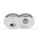 Bdukbduk 1Set Electric Automatic Nail Clippers Trimmer Nail Cutter Manicure with Light for Baby Adult Care White