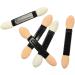 Dual Sided Eyeshadow Brush Set - 10pcs Sponge Tipped Oval Makeup Applicators | Random Colors | International Shipping - Buy Online on GoSupps.com