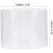 Transparent Coral Feeder Cover Transparent Acrylic Aquarium Coral Feeder Cover Fishing Aquarium for Partial Coral Reproduction(120mm) - Buy Online on GoSupps.com