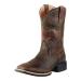 ARIAT Men's Sport Wide Square Toe Western Boot 11 Wide Distressed Brown