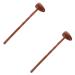 Milist 2st Klauenhammer made of wooden punch hammer percussion meridian massager spherical massage hammer handheld massage hammer token massage stick wooden manual handle