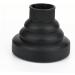 Universal Silicone Hair Dryer Diffuser | Curl Diffuser Attachment for Curly Hair | Hair Care Accessory (13.8x13.8cm Black - Buy Online on GoSupps.com