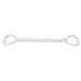 Light Grey Silicone Widen Exercise Band with Massage Handle
