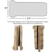 Pro-Lite Artist Canvas Stretcher Bars (100 Pack) | Wood Bars for Professional Artists & Home Canvas Stretching - Buy Online on GoSupps.com
