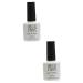 FOMIYES 2pcs Led Nail Polish Nail Art Gel Polish Uv Gel Polish Glue Manicure 1 count (Pack of 1) As Shownx2pcs