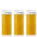 Kosmetex Honey Wax Cartridge Roll-on Wide Depilatory Wax Warm Wax Body Care Hair Removal 100ml 3 Pieces