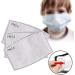 100PCS PM 2.5 Activated Carbon Filter for Kids - 5-Layer Anti-Smog Filter Pads - Buy Online on GoSupps.com