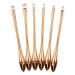 Portable Makeup Brush Set - Soft Travel Eye Shadow Foundation Blush & Concealer Brushes for Stunning Looks - Buy Online on GoSupps.com
