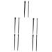 FRCOLOR 15 Sets Eyeliner Brush Makeup Brush Eyebrow Newborn Wool Blanket Angled Brow Brush Ear Piercing Kit Eye Liner Wands Eye Makeup Tool Wood Miss Multifunction Travel Bottle