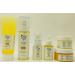 Kit de cuidado de la piel de c rcuma incluye limpiador en gel facial de c rcuma jabon en pasta m scara de arcilla aceite tonico y crema facial .