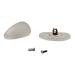 Leklai glasses pads nose pads glasses pads synthetic resin screwable nose pad glasses pads for the glasses repair white