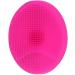 Silicone Face Scrubber Face Brush Face Wash Brush Skincare Tools Lip Scrubber for Shower Wash (Rosy)1PC - Buy Online on GoSupps.com