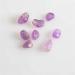 Natural Crystals and Stones 200g Natural Quartz Amethyst Crystal Gravel Stone 10mm-17mm for Decoration kaixun