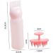 Ipetboom 2 Sets Hair Dye Bottle Hair Color Brush Oil Hair Dye Brush Hair Color Applicator Bottle Hair Coloring Applicator Hair Rinse Scalp Applicator Bottle Root Modeling Comb Plastic Pink - Buy Online on GoSupps.com