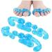 Toe Pain Relief Kit - 2 Pairs of Toe Separators, Spacers, Straighteners, and Bunion Correctors for Toe Relaxation and Discomfort Relief - Buy Online on GoSupps.com