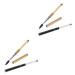 Beavorty 4 Pcs Grafting Eyelash Brush Eyelash Mascara Fiber Lash Mascara Lengthening Mascara Eyeliner Stamp False Eyelashes Eyebrow Makeup Brush Lash Spooly for Eyelash Extensions Portable