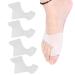 Hallux Valgus Corrector - 2 Pairs Elastic Breathable Toe Separator Cushion - Bunion Hallux Valgus Correction Tool (White) - Buy Online on GoSupps.com