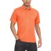 MAGCOMSEN Men's Polo Shirt with Pocket Short Sleeve Collared Shirts Quick Dry Casual Golf Shirts Orange XX-Large