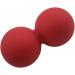 Tovinanna 3-in-1 Peanut Massage Balls Full Body Self-Massage Roller | Fitness & Relaxation | Oebernuts Yoga Balls | Red - Buy Online on GoSupps.com