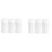 Deodorant Container - Empty - 2.65 Ounce - Twist-Up Refillable Plastic Tube for Deodorants - Cosmetic Crafts - Pack of 6 Oval Cap- By Natural Farms