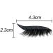 Professional Fluffy Glitter Eyelashes Natural-Looking 4 Pairs DIY Dramatic False Lashes for Cosplay and Decorative Use - Buy Online on GoSupps.com