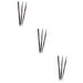FOMIYES 3pcs 2 1 Eyebrow Brush Double Headed Eyebrow Eye Brow Brush Eyebrow Pencil Optional 3d Makeup 1 count (Pack of 1) As Shownx3pcs