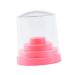 POPETPOP 1pc 48 Nail Drill Bits Holder Display Holder Stand Nail Grinding Head Storage Nail Bit Holder Container Manicure Drill Bits Holder Nail Display Stand Bracket Box Multicolor Size 1 Pink