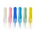 6 Pcs Baby Nose Tweezers Round Head Ear Tweezers Safety and Hygiene Toddler Nose Cleaning Tweezers for Baby Care