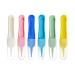 6 Pcs Baby Nose Tweezers Round Head Ear Tweezers Safety and Hygiene Toddler Nose Cleaning Tweezers for Baby Care