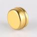 Zeoabsy 10-Pack 50ml Gold Aluminum Empty Jars - Round Screw Lid Tins for Cosmetics Candles Ointments + 5 Spatulas & 1 Etiquette - Buy Online on GoSupps.com