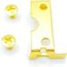 2-Holes Gold-Plated Clipper Repair Blade Slide Hair Cutter Holder for WAHL (1919/8504) - Buy Online on GoSupps.com