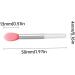 Silicone Lip Brushes Mini Lip Scrub Exfoliating Brush Reusable Lip Balm Applicators 6pcs for Lip Care Lip Gloss Lip Masks Eyeshadow - Buy Online on GoSupps.com