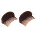 2PCS Sponge Hair Base Inserts - Brown Bun Maker & Braid Tool for DIY Hair Styling - Buy Online on GoSupps.com