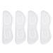 Shoe Heel GEL Foot Care Anti-wear Foot Heel Protectors Adult Breathable Walk for Plantar Fasciitis and Heal Dry Cracked Heels(Small) Clear