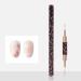 FOMIYES Real Hair Side Fringe Pen Nail Art Drawing Line Pen Double-end Nail Art Pen Nail Painting Pen Flamingo Scrunchies - Buy Online on GoSupps.com