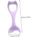 FOMIYES Mascara Brush Makeup Silicone Makeup Applicator Women Cosmetics Aids Protection Girl Imprint 15X5.7CM Violet - Buy Online on GoSupps.com