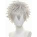 YEESHEDO Unisex Short Bob Anime Cosplay Wigs Full Natural Layer Straight Fluffy Hair Costume Party Fancy Dress Wig for Women Men Boy Girls (Silver Gray) - Buy Online on GoSupps.com