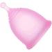 Premium Pink Silicone Menstrual Cup - Reusable Soft & Eco-Friendly | Worldwide Shipping - Buy Online on GoSupps.com