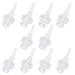 MAGICLULU 10pcs Disposable Ear Washer Replacement Tips for Adults Safe Ear Cleaning Tools Flexible Design for Efficient